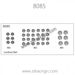 8085 Lock nut Set Parts for ZD Racing RC Car