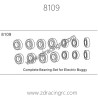 ZD Racing 9021-V3 Parts 8109 Complete Bearing Set for Electric Buggy
