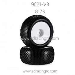 ZD Racing 9021-V3 RC Car Parts 8173 Pre-Glued Tire