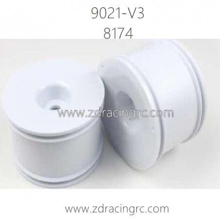 ZD Racing 9021-V3 RC Car Parts 8174 Tire Rim set