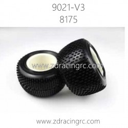 ZD Racing 9021-V3 RC Car Parts 8175 Truggy Tires With Sponges