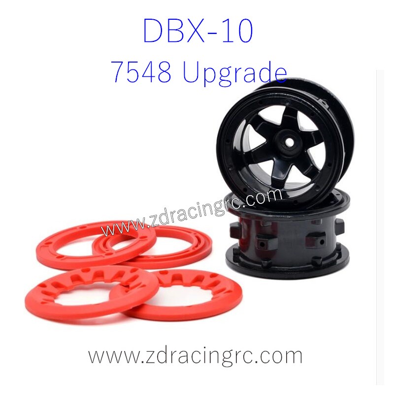 ZD RACING DBX 10 1/10 RC Car Parts Modified Wheels 7548