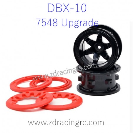 ZD RACING DBX 10 1/10 RC Car Parts Modified Wheels 7548