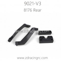 ZD Racing 9021-V3 RC Car Parts 8176-Rear Chassis Brace Front and Rear Suspension Pads