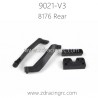 ZD Racing 9021-V3 RC Car Parts 8176-Rear Chassis Brace Front and Rear Suspension Pads