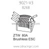 ZD Racing 9021-V3 Parts 8268 ZTW 80A Brushless ESC