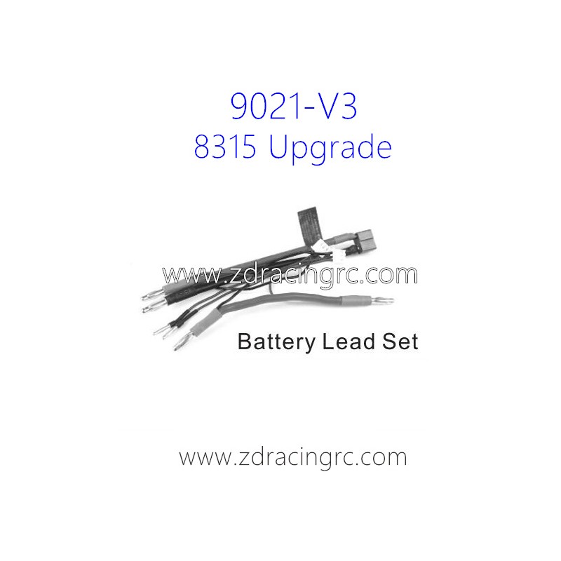 ZD Racing 9021-V3 Parts 8315 Upgrade Battery Lead Set