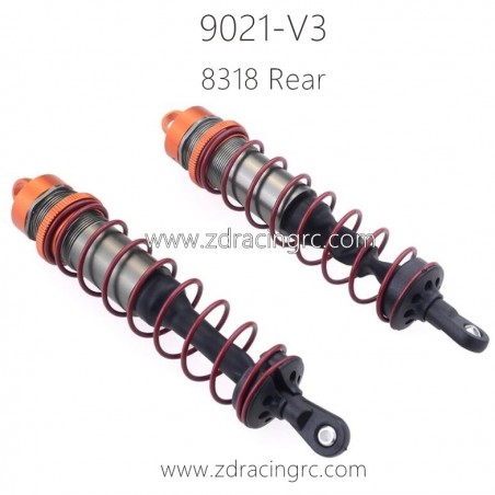 ZD Racing 9021-V3 Pirates 3 Parts 8318-Rear Shock Absorbers