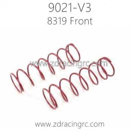 ZD Racing 9021-V3 Pirates 3 Parts 8319 Front Shock Absorber Springs