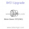 ZD Racing 9021-V3 Parts 8451 Upgrade Motor Gears 14T CNC