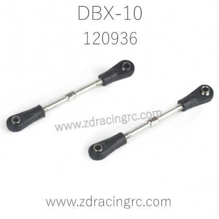 ZD RACING DBX 10 1/10 Parts Front Upper Connect Rods 120936