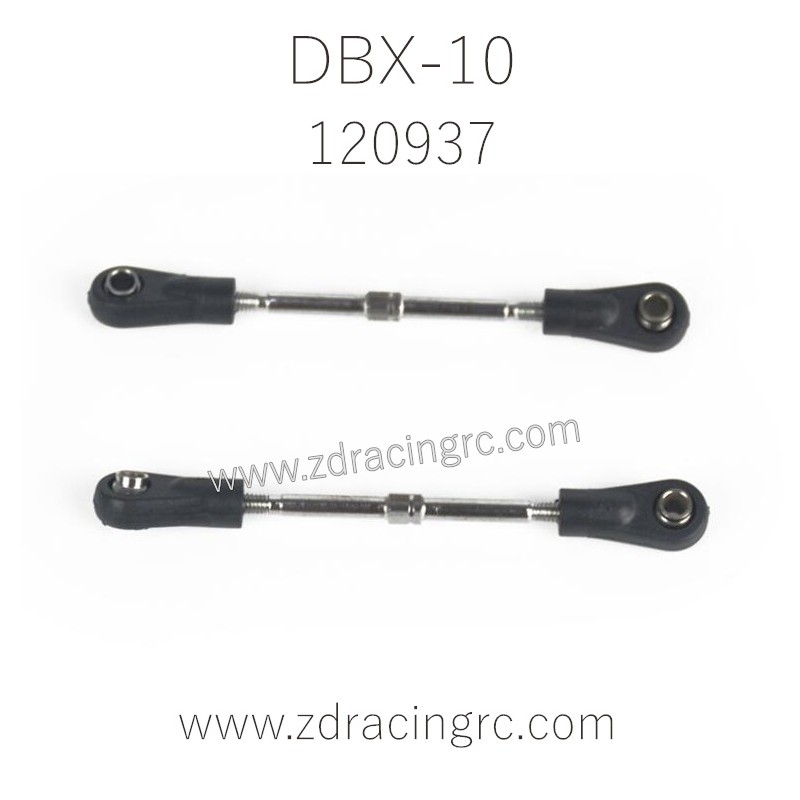 ZD RACING DBX 10 1/10 Parts Rear Upper Connect Rods 120937