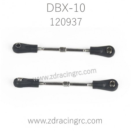 ZD RACING DBX 10 1/10 Parts Rear Upper Connect Rods 120937