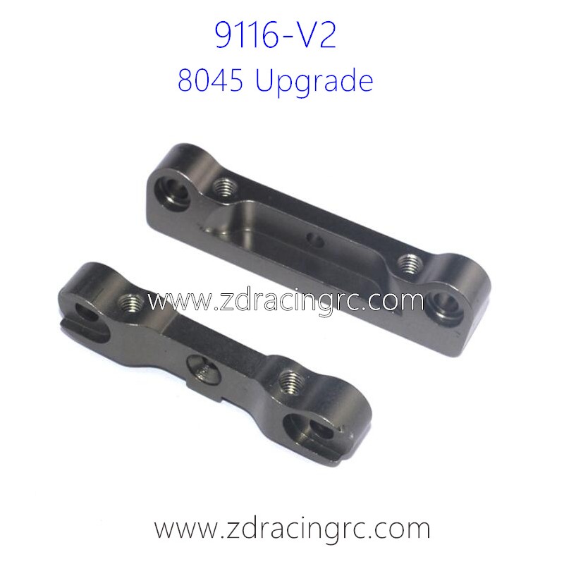 ZD Racing 9116-V2 Upgrade Parts 8045 Rear Lower Suspension Bracket Mounts CNC