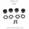 ZD Racing 9116-V2 Pirates 2 Parts 8068 Hex Wheel Hub Mounts
