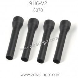 ZD Racing 9116-V2 Pirates 2 Parts 8070 Dust Covers for Shock Shaft