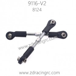 ZD Racing 9116-V2 Pirates 2 Parts 8124 Steering Rods II