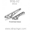 ZD Racing 9116-V2 Parts 8133 Front Rear Brace