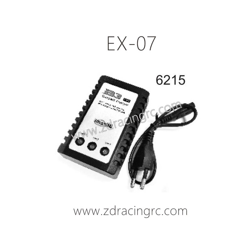 ZD RACING EX07 1/7 Parts 6215 B3 Li-Po Charger