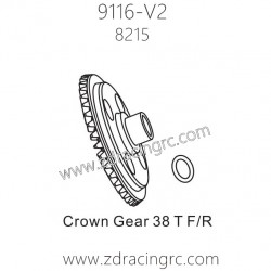 ZD Racing 9116-V2 Parts 8215 Crown Gear 38T front or Read