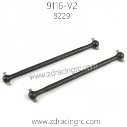 ZD Racing 9116-V2 Parts 8229 Horizontal Drive Shaft Rear