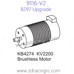 ZD Racing 9116-V2 Parts 8297 Upgrade KB4274 KV2200 Brushless Motor
