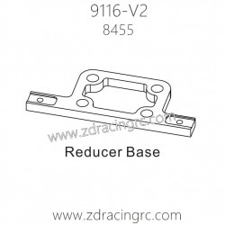 ZD Racing 9116-V2 Parts 8455 Reducer Base