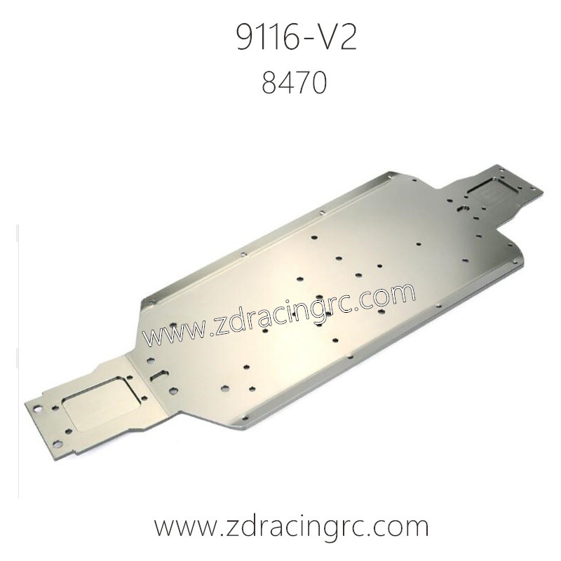 ZD Racing 9116-V2 Parts 8470 Chassis CNC