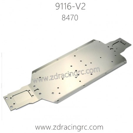 ZD Racing 9116-V2 Parts 8470 Chassis CNC