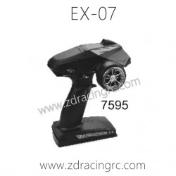 ZD RACING EX07 1/7 RC Car Parts 7595 2.4G Radio Control