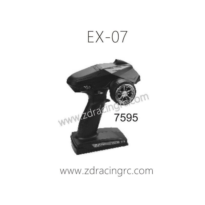 ZD RACING EX07 1/7 RC Car Parts 7595 2.4G Radio Control