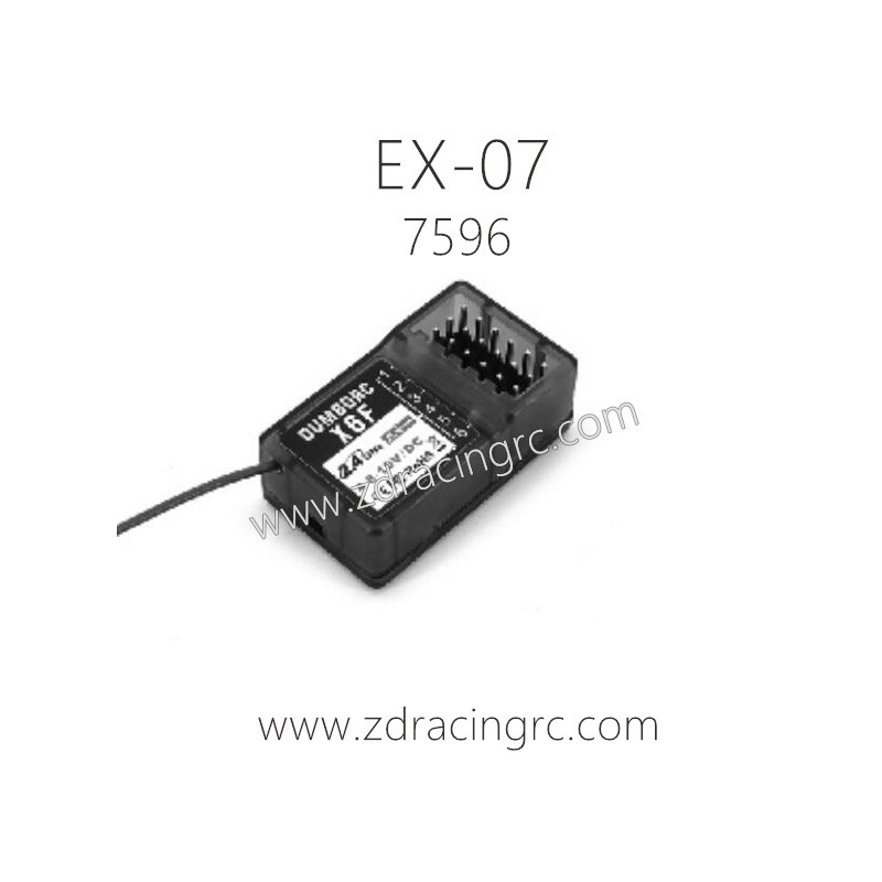 ZD RACING EX07 1/7 RC Car Parts 7596 Receiver