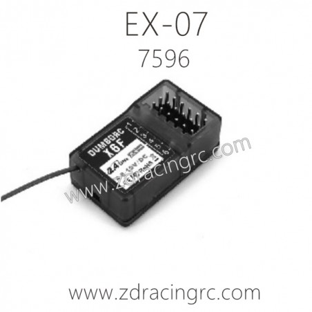 ZD RACING EX07 1/7 RC Car Parts 7596 Receiver ZD RACING EX07 1/7 RC Car Parts 7596 Receiver