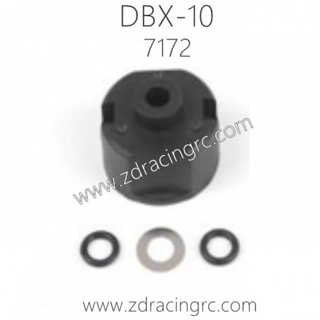 ZD RACING DBX 10 Parts 7172 Brushed Differential Case and Sealing