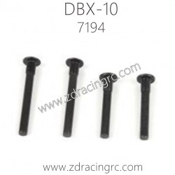 ZD RACING DBX 10 Parts 7194 Front Rear Lower Suspension Pins