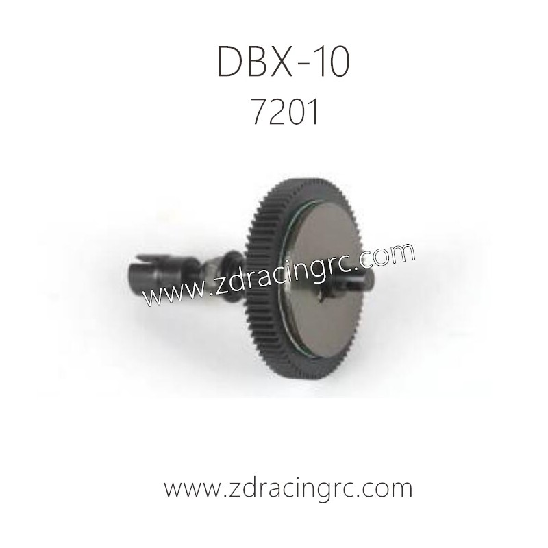 ZD RACING DBX 10 Parts 7201 Slipper Clutch Complete With Main Gear