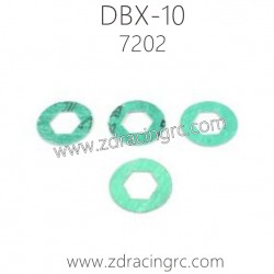 ZD RACING DBX 10 Parts 7202 Gasket Paper Friction