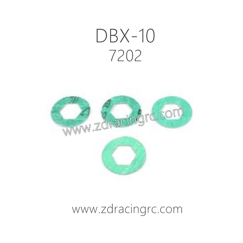 ZD RACING DBX 10 Parts 7202 Gasket Paper Friction