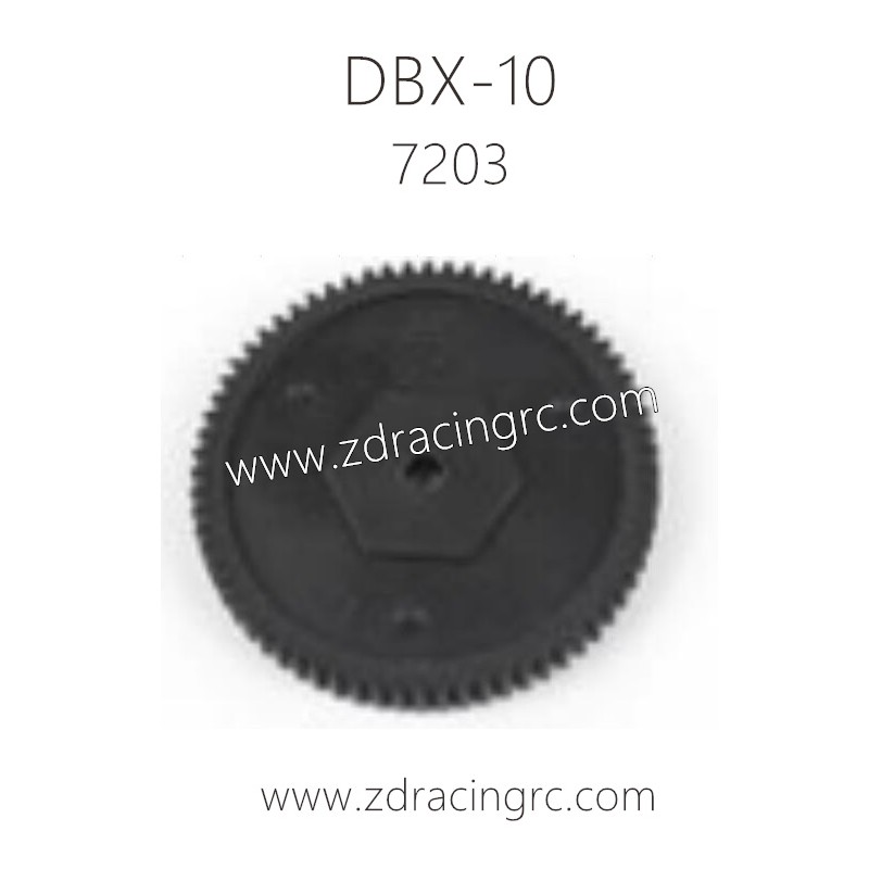 ZD RACING DBX 10 Parts 7203 Reduction Gear