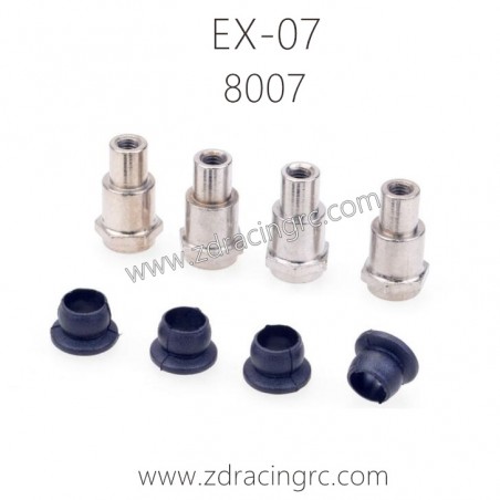 ZD RACING EX07 1/7 RC Car Parts 8007 Shock Absorber Bushing ZD RACING EX07 1/7 RC Car Parts 8007 Shock Absorber Bushing