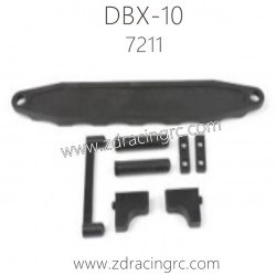 ZD RACING DBX 10 Parts 7211 Battery Tray and Posts