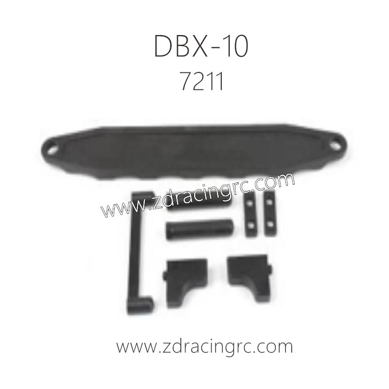 ZD RACING DBX 10 Parts 7211 Battery Tray and Posts