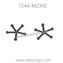7244 M2X10 Socket Cap Screw For ZD RACING RC Car
