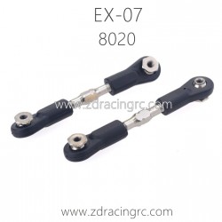 ZD RACING EX07 1/7 RC Car Parts 8020 Steering Rods I