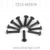 7253 M3X14 Pan Self-tapping Screw Set For ZD RACING RC Car