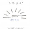 7266 φ2X.7 Pin Set Parts For ZD RACING RC Car