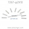 7267 φ2X10 Pin Set Parts For ZD RACING RC Car
