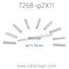 7268 φ2X11 Pin Set Parts For ZD RACING RC Car