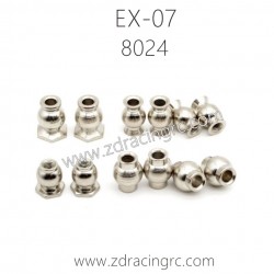 ZD RACING EX07 Parts 8024 All Ball Heads