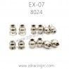 ZD RACING EX07 Parts 8024 All Ball Heads